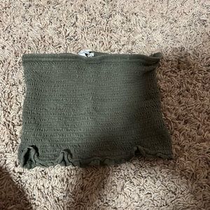 Green top, size small, from express